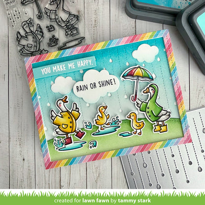 Lawn Fawn - Rainy Day Backdrop: Landscape