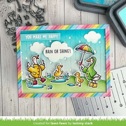 Lawn Fawn - Silly Goose, Rain Or Shine!