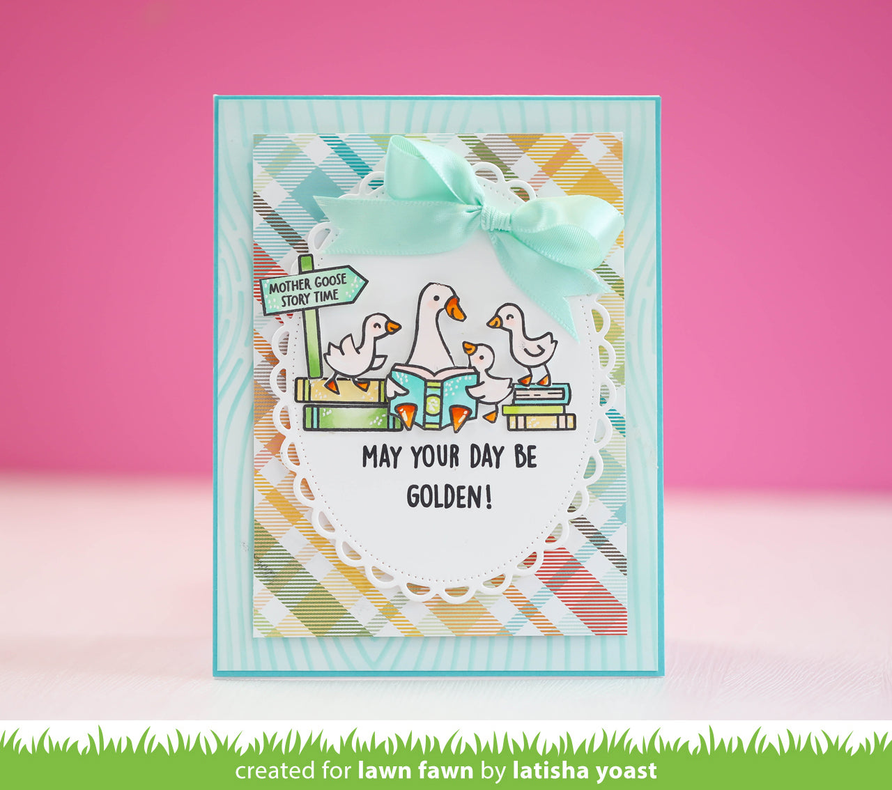 Lawn Fawn - Silly Goose! Sentiment Add-On