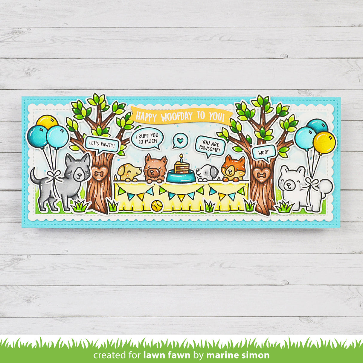 Lawn Fawn - Simply Celebrate Hangouts