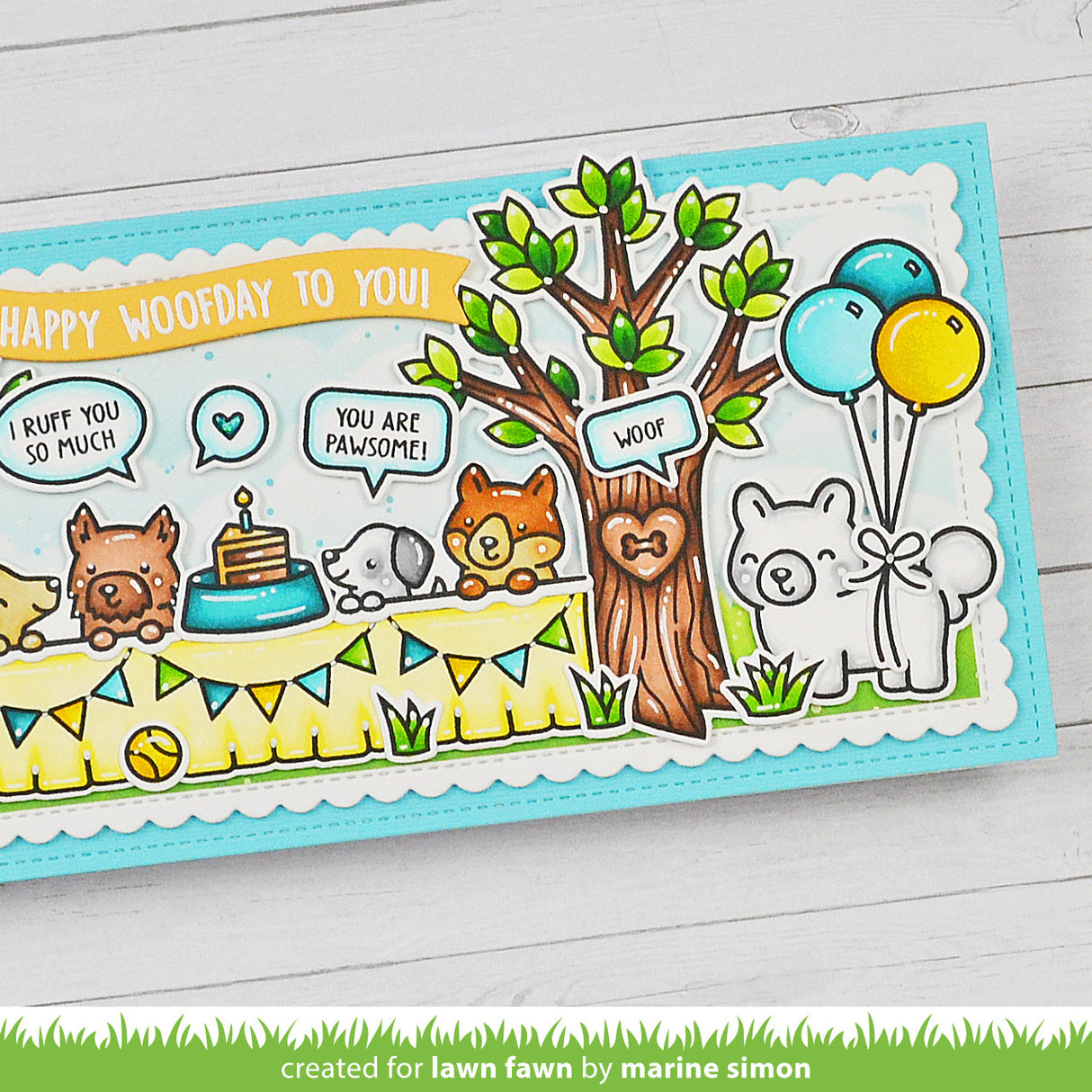 Lawn Fawn - Simply Celebrate Hangouts