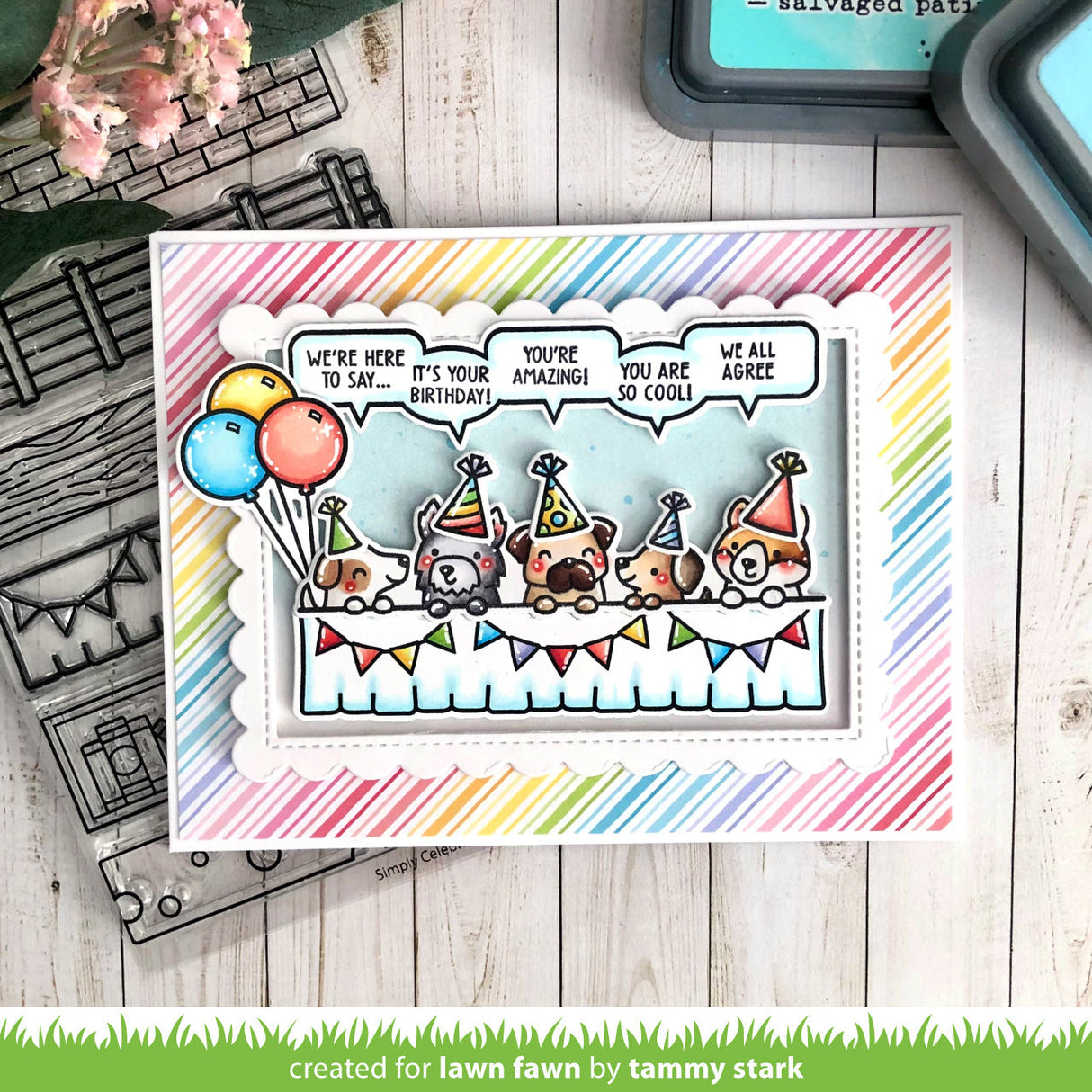 Lawn Fawn - Simply Celebrate Hangouts