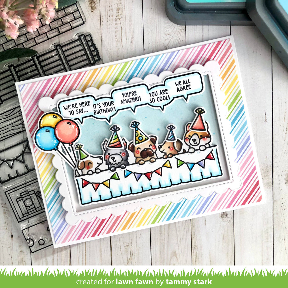 Lawn Fawn - Simply Celebrate Hangouts