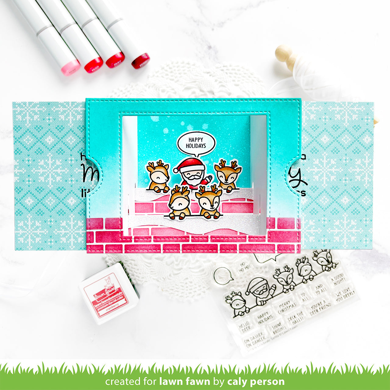 Lawn Fawn - Simply Celebrate Santa