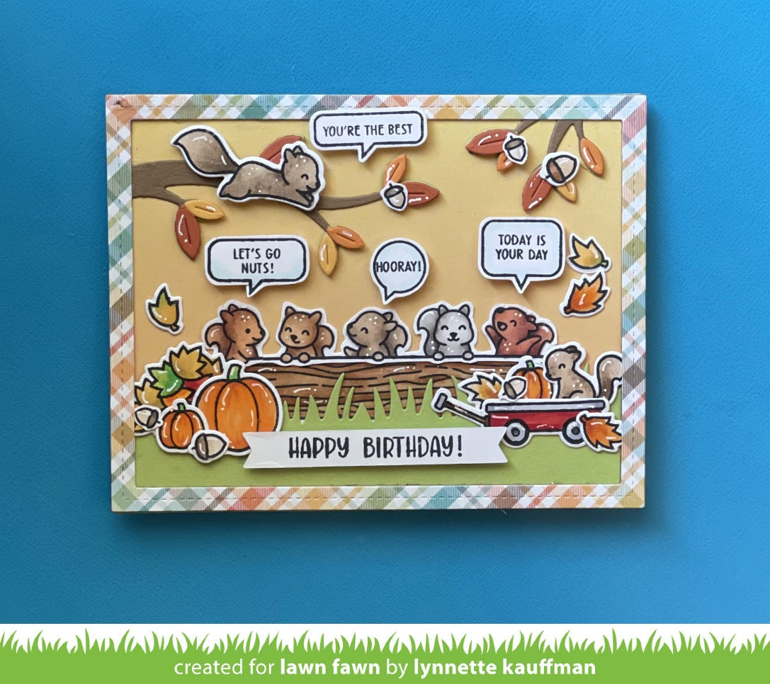 Lawn Fawn - Simply Celebrate Squirrels