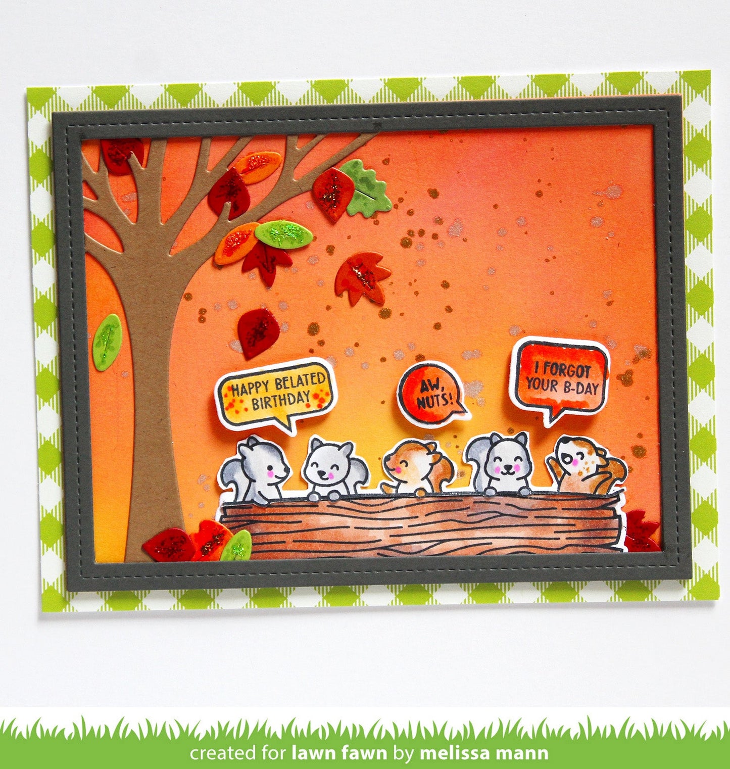 Lawn Fawn - Simply Celebrate Squirrels