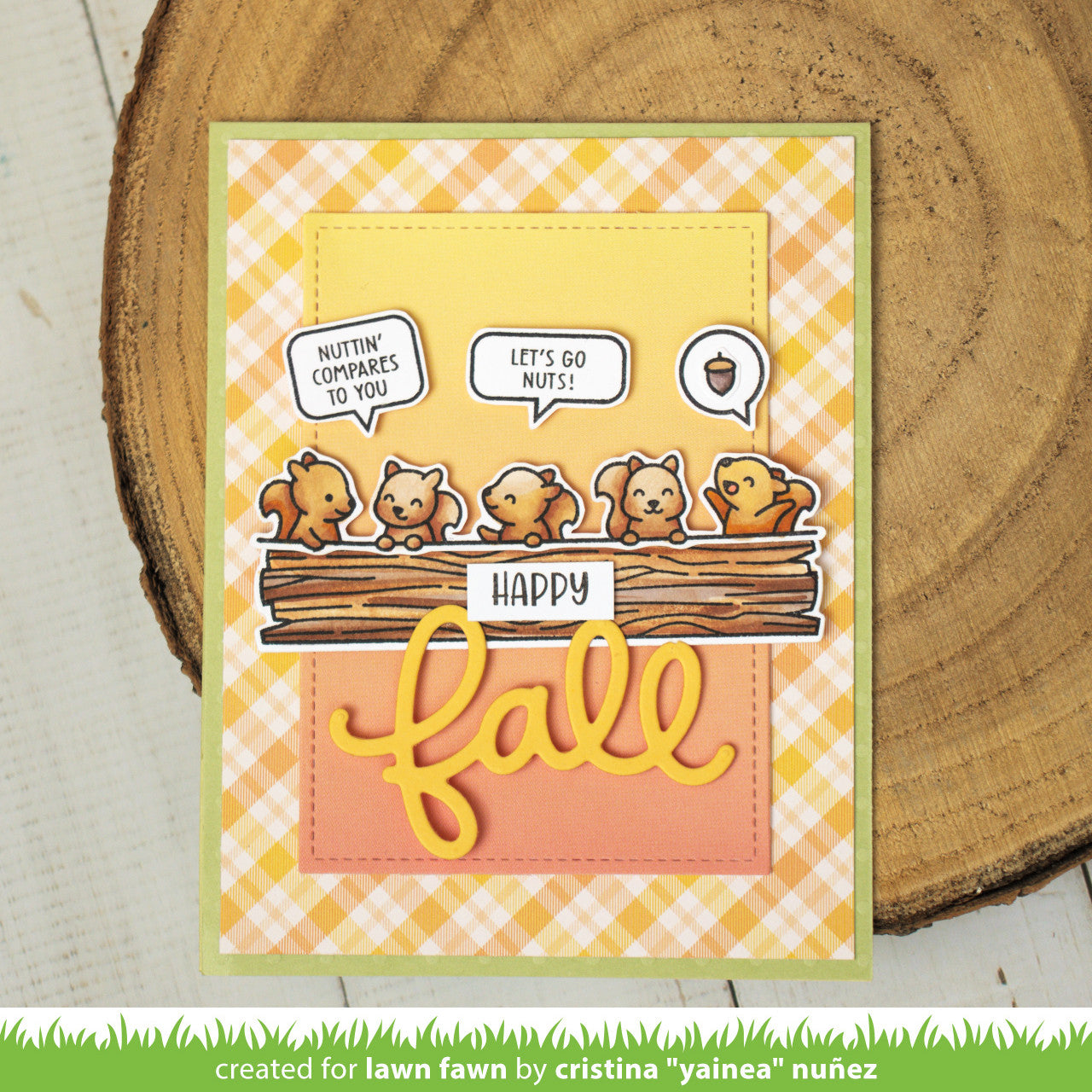 Lawn Fawn - Simply Celebrate Squirrels