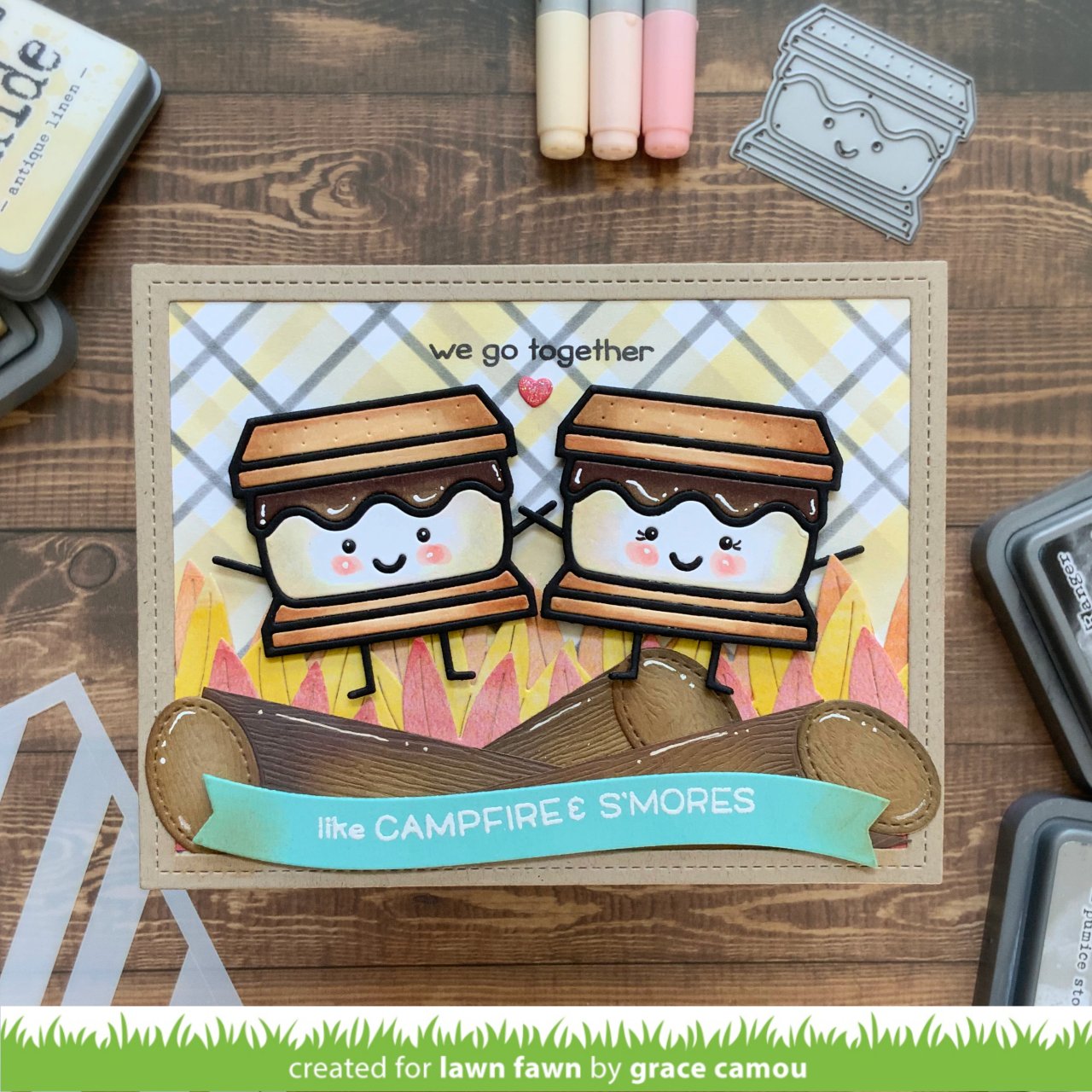 Lawn Fawn - Smiley S'more