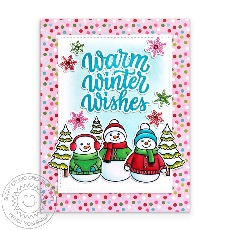 SET DEAL: Sunny Studio - Snowmen In Sweaters