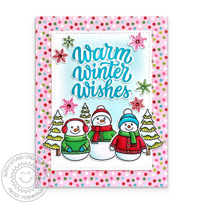 SET DEAL: Sunny Studio - Snowmen In Sweaters