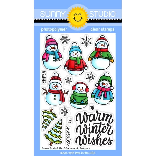 SET DEAL: Sunny Studio - Snowmen In Sweaters