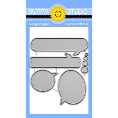 Sunny Studio - Speech Bubbles Extras Dies