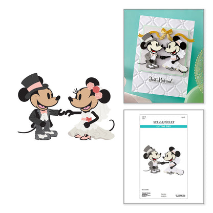 Spellbinders - Classic Mouse Wedding Etched Dies