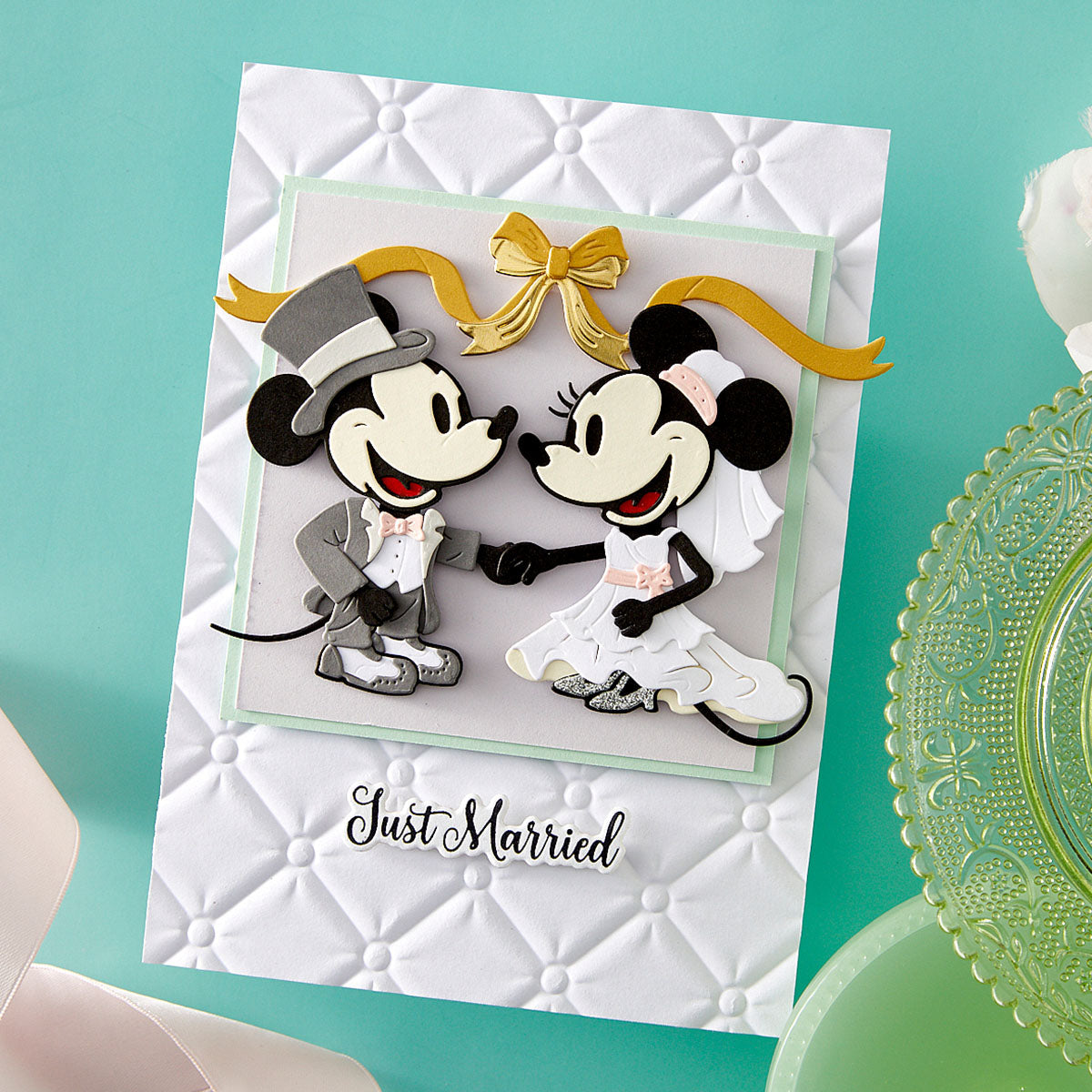 Spellbinders - Classic Mouse Wedding Etched Dies Accessories