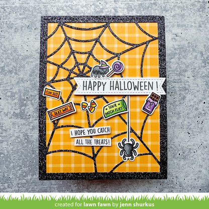 Lawn Fawn - Spiderweb Backdrop