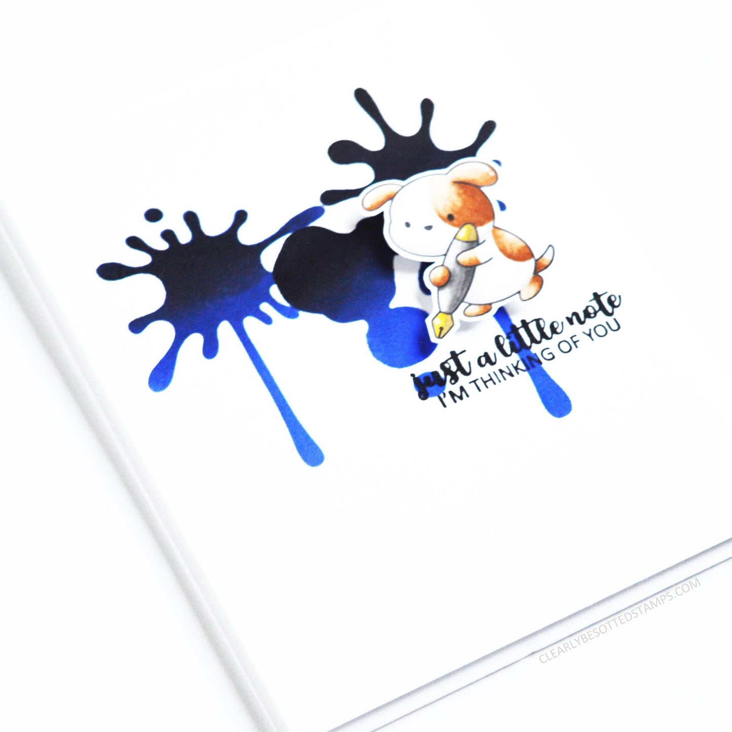 Clearly Besotted - Splotch It Stencil