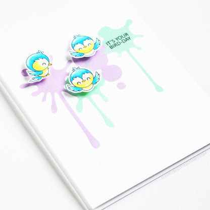 Clearly Besotted - Splotch It Stencil