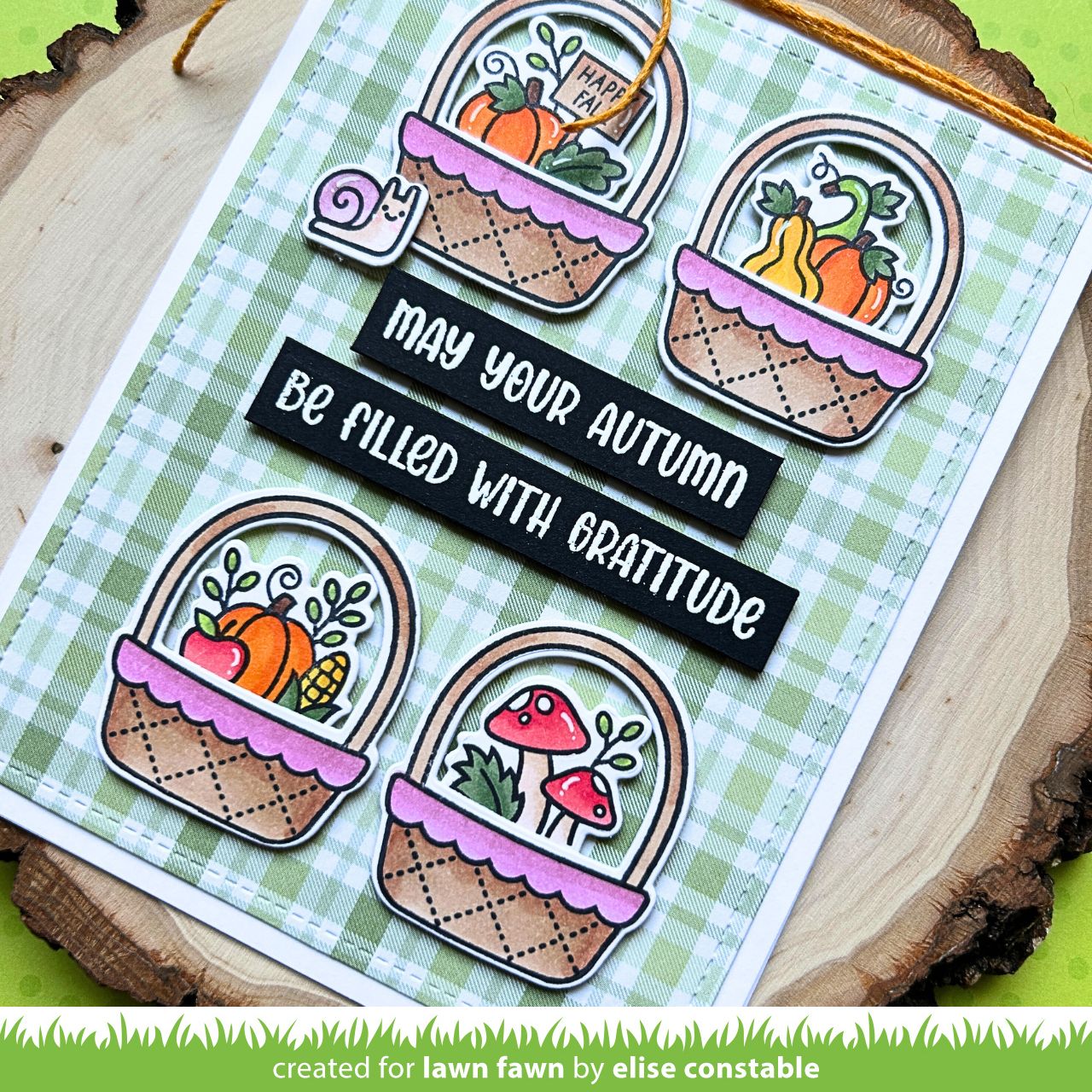 Lawn Fawn - Spring Basket Add-On: Fall