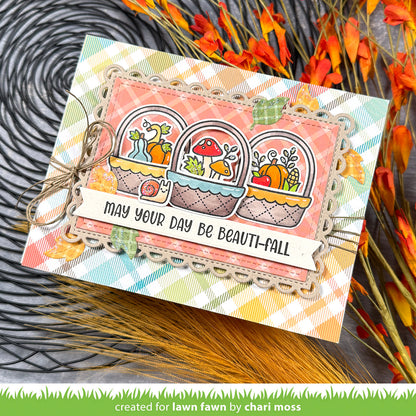Lawn Fawn - Henry's Build-A-Sentiment: Fall