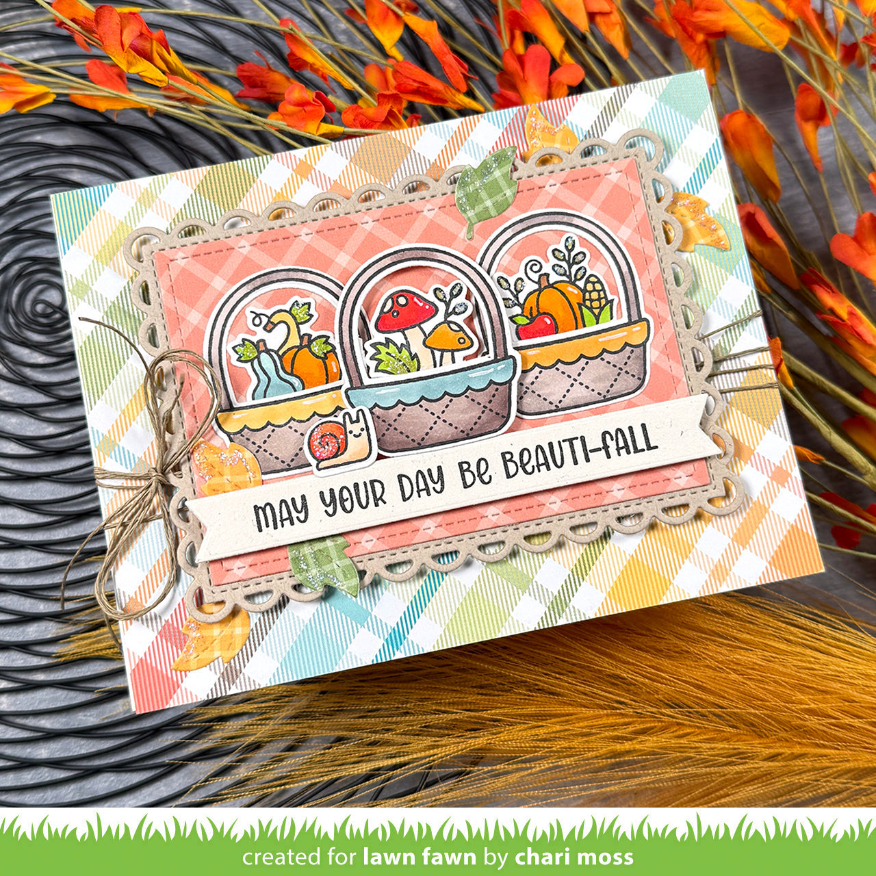Lawn Fawn - Spring Basket Add-On: Fall