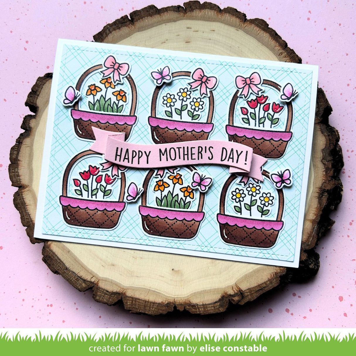 Lawn Fawn - Spring Basket