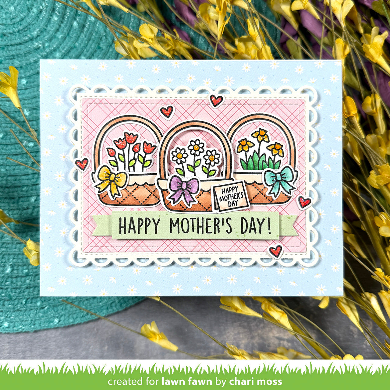 Lawn Fawn - Spring Basket