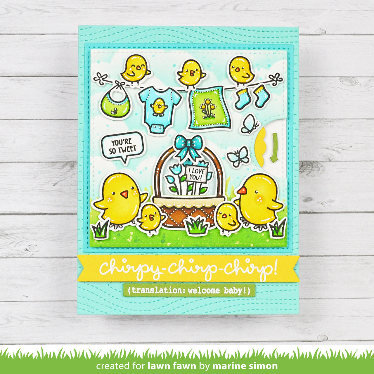 Lawn Fawn - Spring Basket