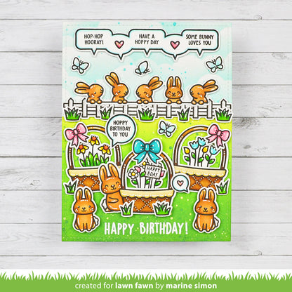Lawn Fawn - Spring Basket Add-On: Birthday