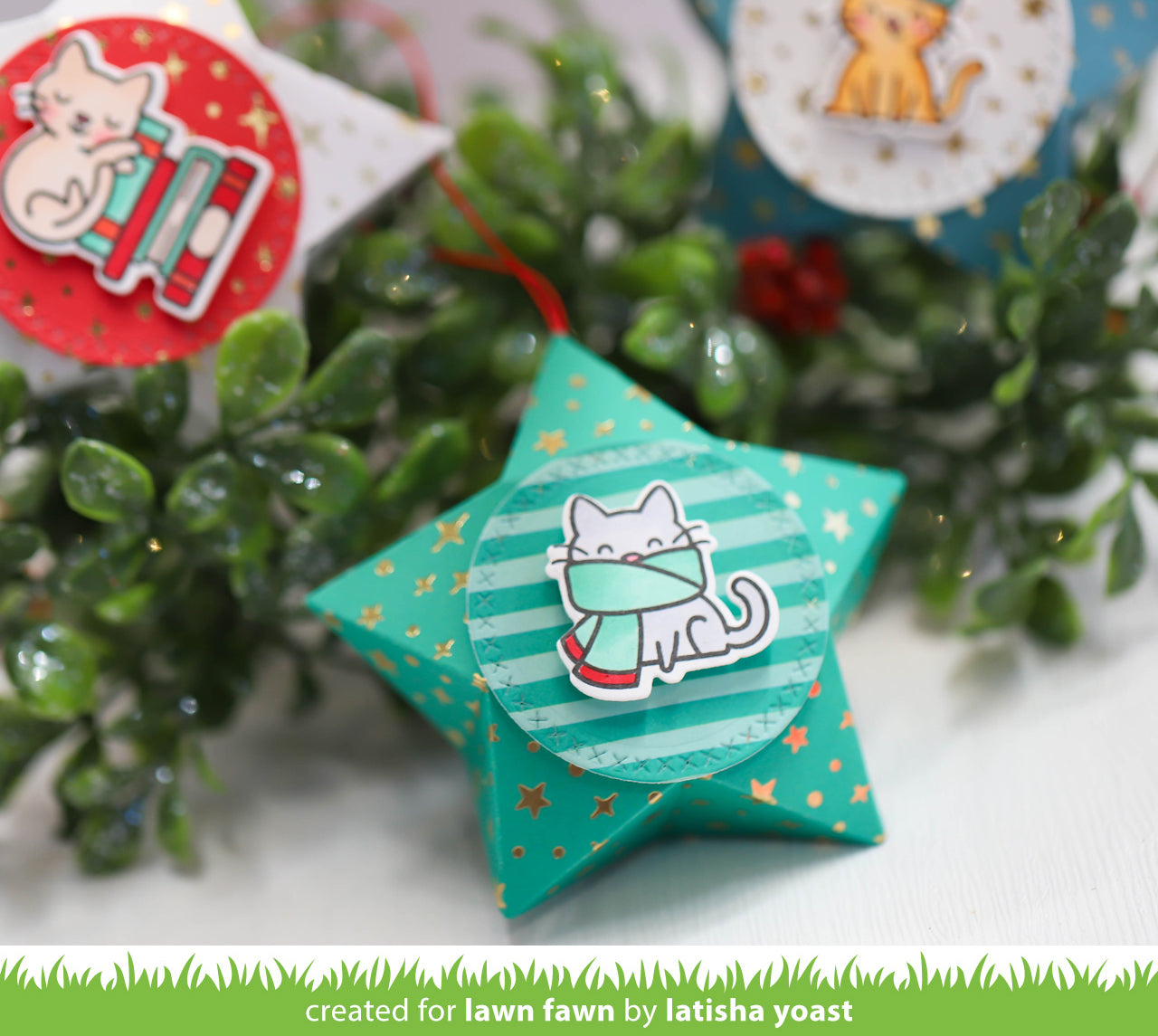 Lawn Fawn - Cozy Cats