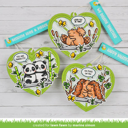 Lawn Fawn - Henry's Build-A-Sentiment: Love
