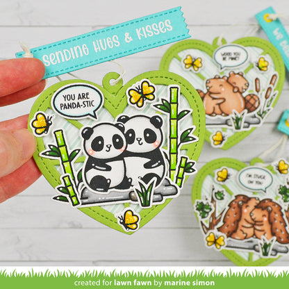 Lawn Fawn - Henry's Build-A-Sentiment: Love