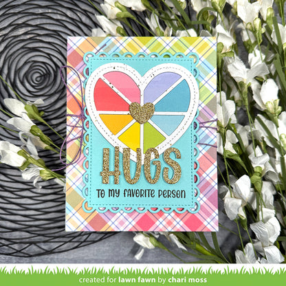 Lawn Fawn - Henry's Build-A-Sentiment: Love