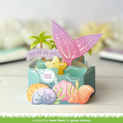 Lawn Fawn - Platform Pop-Up Wave Wrap Around