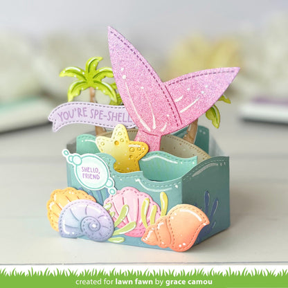 Lawn Fawn - Platform Pop-Up Palm Tree Inserts