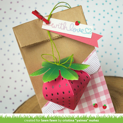 Lawn Fawn - Strawberry Treat Box