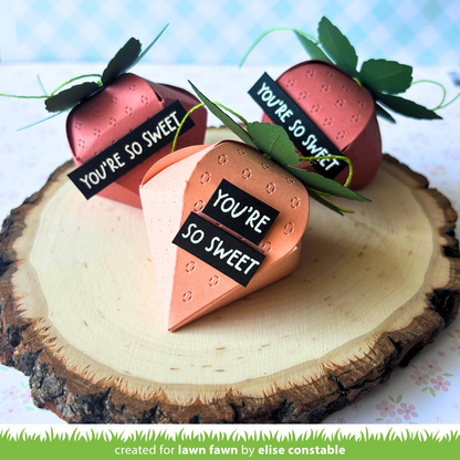 Lawn Fawn - Strawberry Treat Box