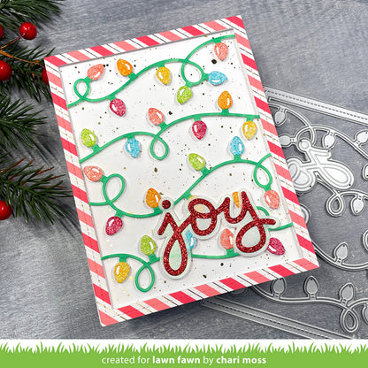 Lawn Fawn - String Of Lights Backdrop