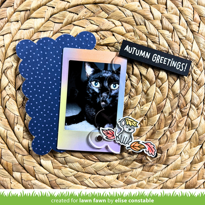 Lawn Fawn - Stripes 'N Sprinkles Autumn - Petite Paper Pack 6x6"