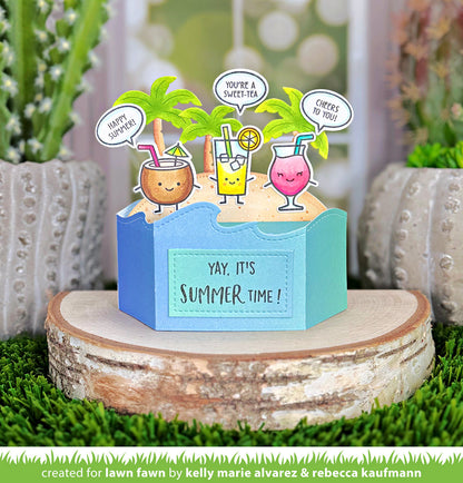 Lawn Fawn - Platform Pop-Up Palm Tree Inserts