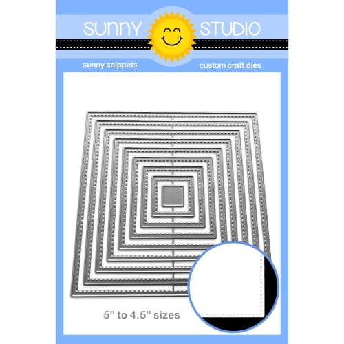 Sunny Studio - Stitched Square Dies