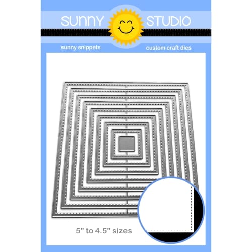 Sunny-Studio - Stitched Square Dies