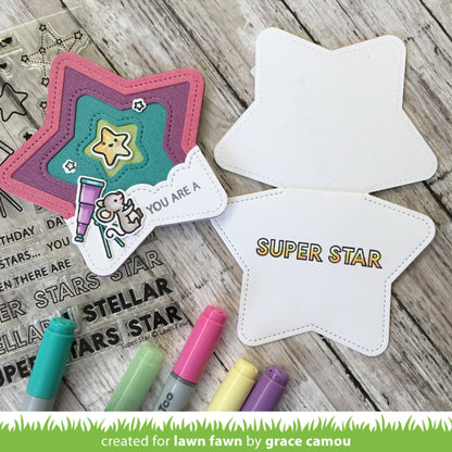 Lawn Fawn - Super Star
