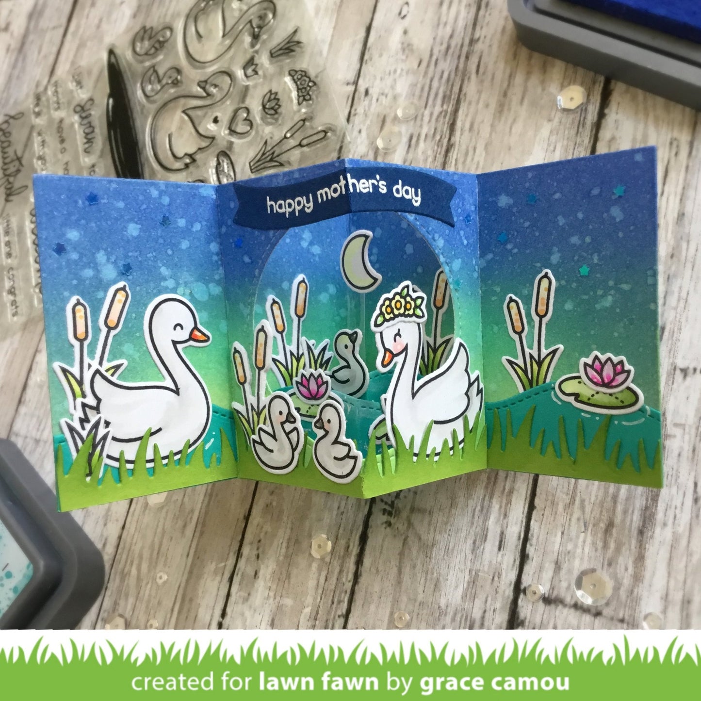 Lawn Fawn - Swan Soirée
