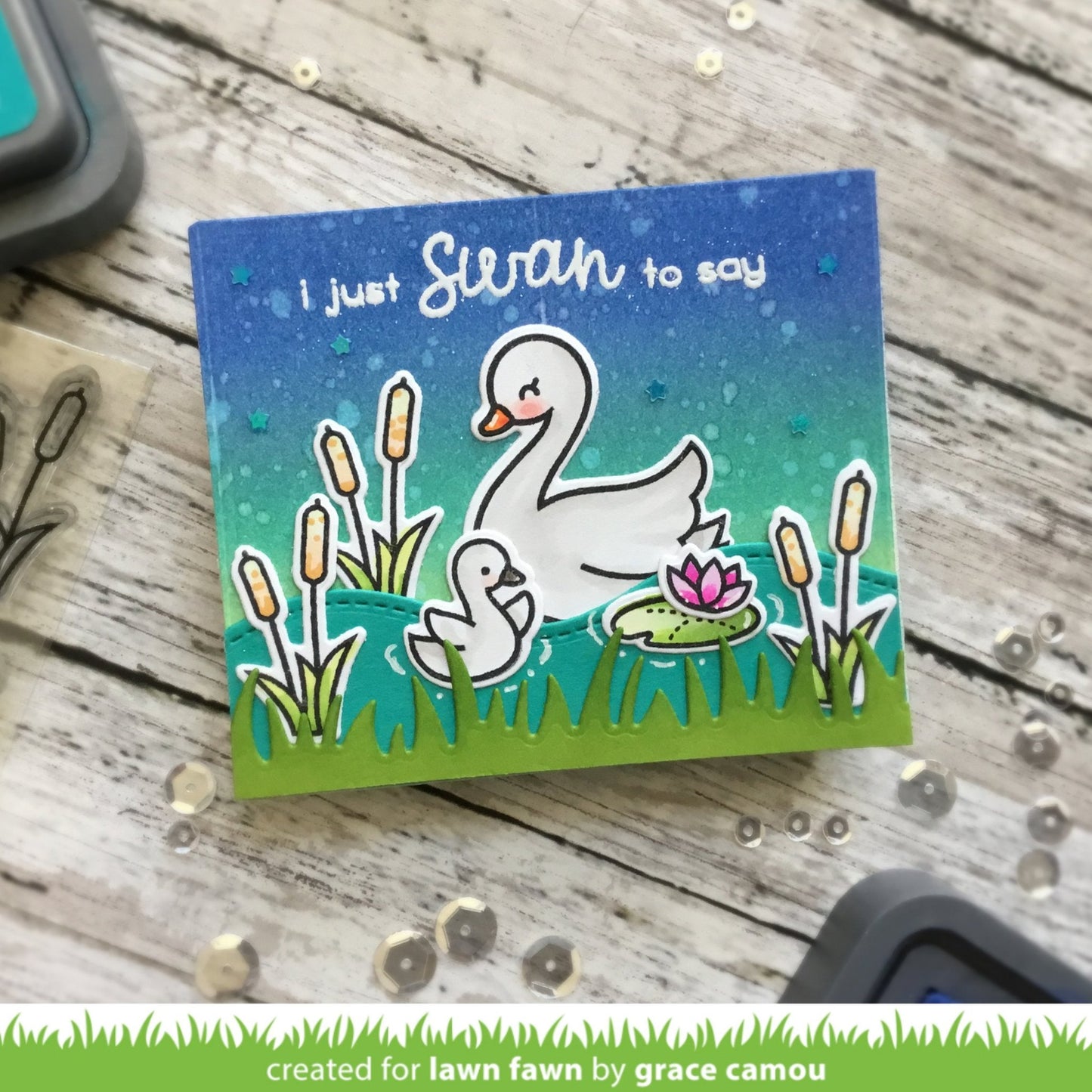 Lawn Fawn - Swan Soirée
