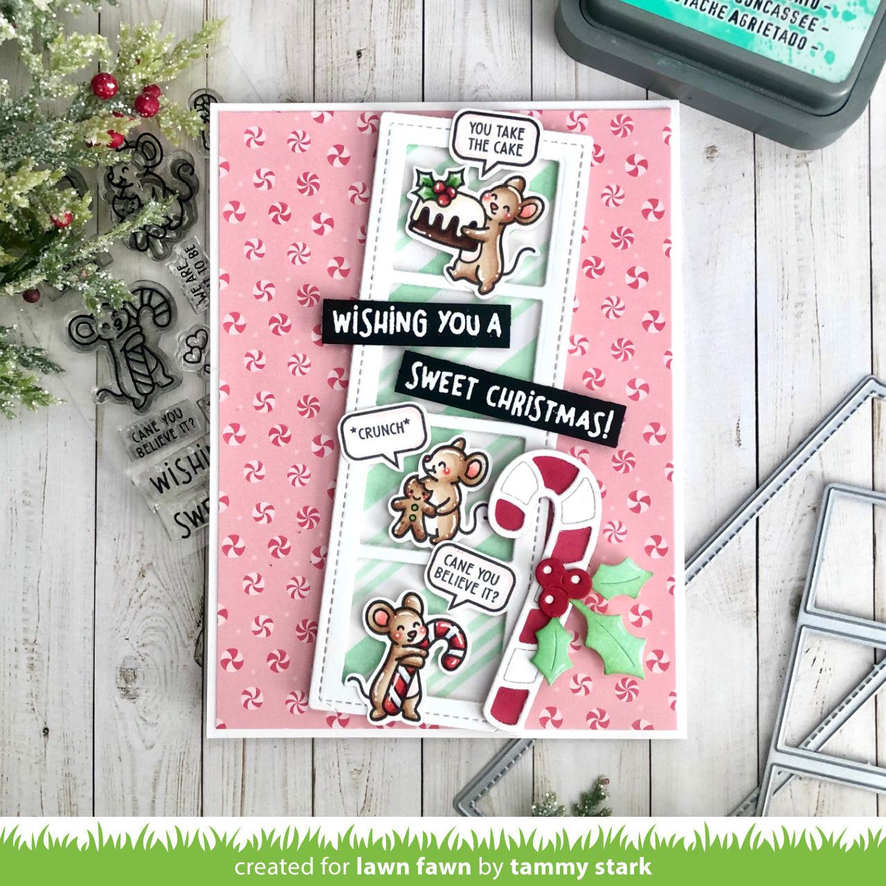Lawn Fawn - Sweet Christmas Mice