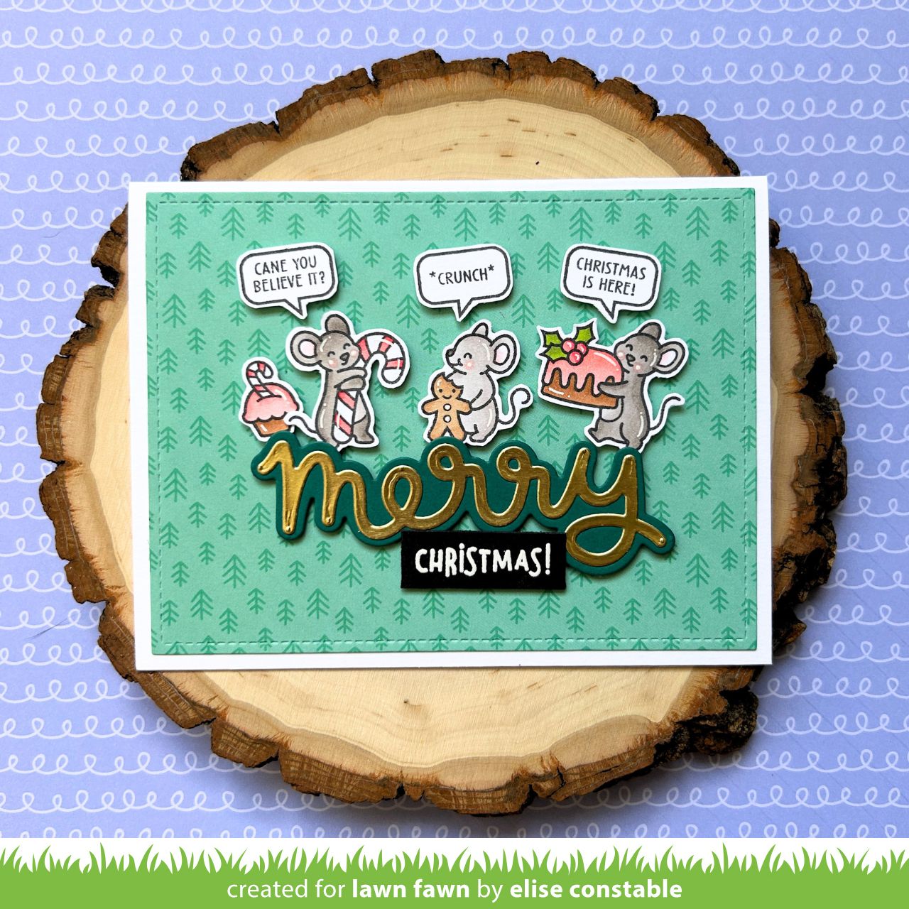 Lawn Fawn - Sweet Christmas Mice