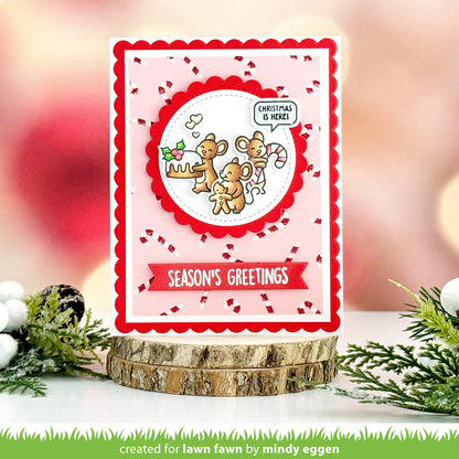Lawn Fawn - Sweet Christmas Mice