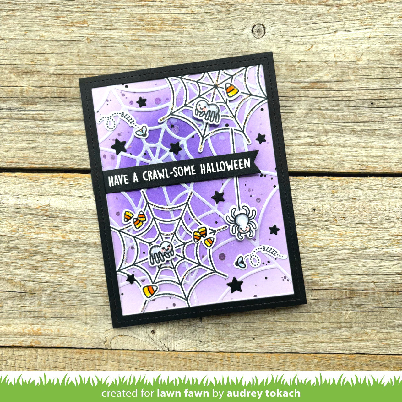 Lawn Fawn - Spiderweb Backdrop