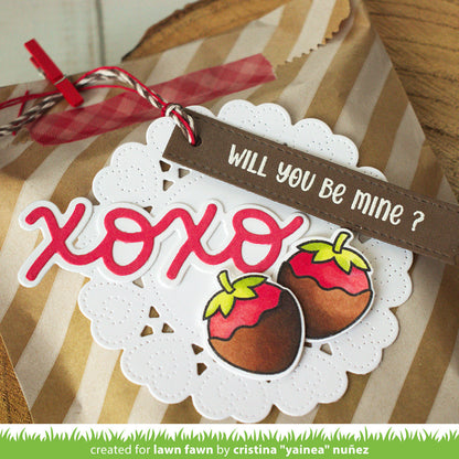 Lawn Fawn - Henry's Build-A-Sentiment: Love