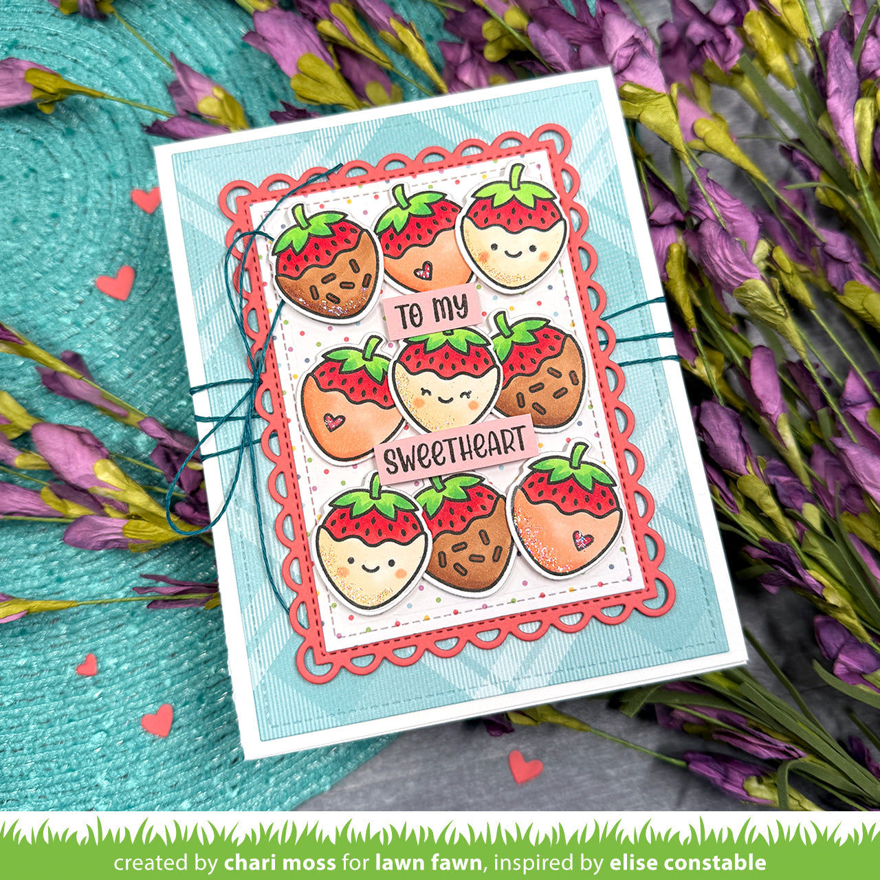 Lawn Fawn - Sweet Strawberry